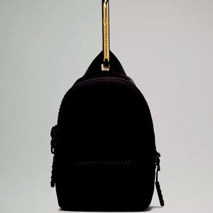 💯Authentic .Lululemon mini backpack charm.